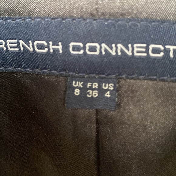 Ladies French Connection jacket. Black/Grey. - Picture 3 of 7